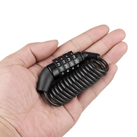 Bicycle Lock Steel Cable Chain Security