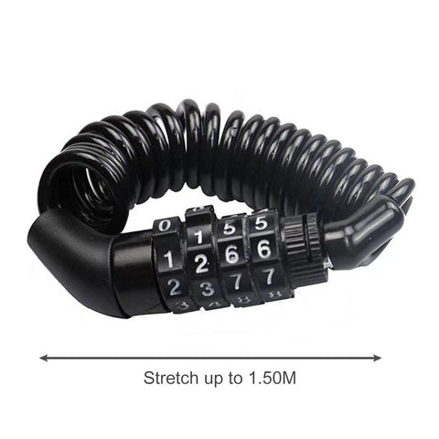 Bicycle Lock Steel Cable Chain Security