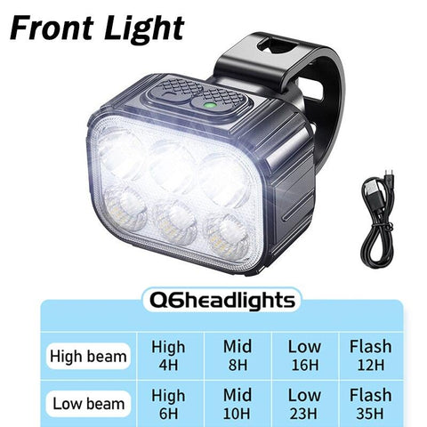 Bicycle Q6 Light Set