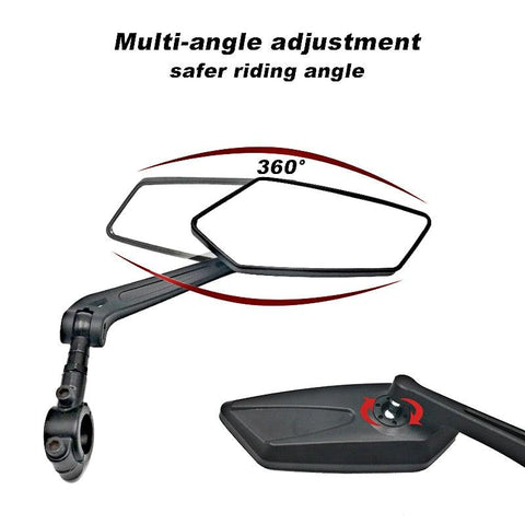 Bicycle Rear View Mirror Reflector/ Adjustable