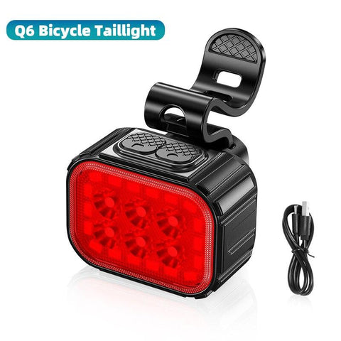 Bicycle Safety Warning Headlight & Taillight