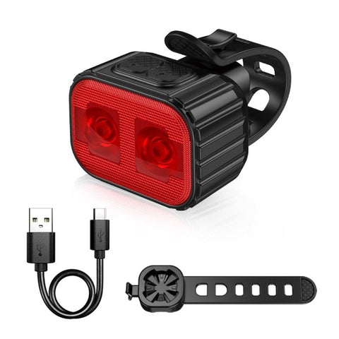 Bicycle Safety Warning Headlight & Taillight