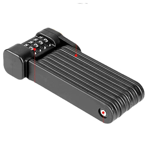 Bicycle/Bike Folding Lock - Anti Theft Heavy Duty locks For EBike/Scooter/Motorcycle
