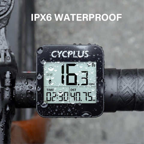 CYCPLUS Cycling GPS Bicycle Computer Bike Accessories Speedometer LED IPX6 Waterproof Odometer Wireless Stopwatch