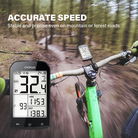 CYCPLUS M1 Bicycle Computer GPS Wireless Odometer Mountain Bike Road Cyclocomputer Speedometer Cycling Cadence Heart Rate Sensor