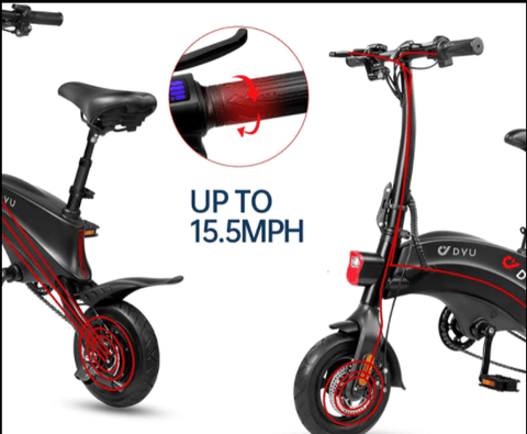 DYU S2 Upgraded Folding Electric Bike