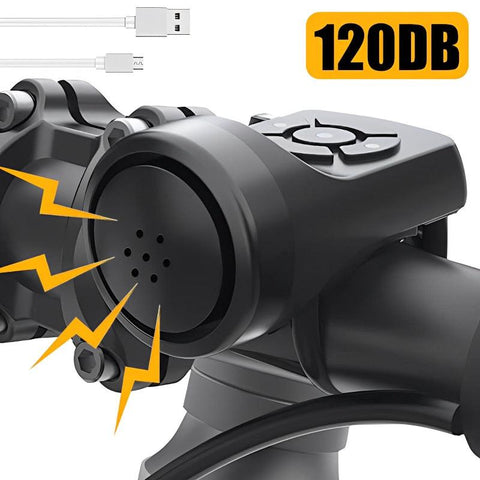 Electric Bell Horn 4 Modes Anti-theft Alarm