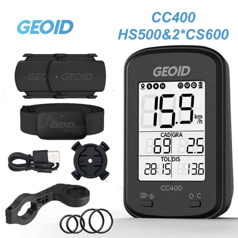 GEOID GPS Bike Computer Cycling ANT Bluetooth Bicycle Speedometer Wireless MTB Cyclocomputer Cycle Odometer Cadence Sensor IGP