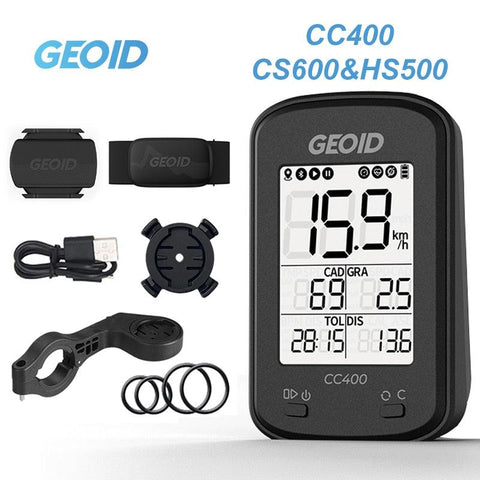 GEOID GPS Bike Computer Cycling ANT Bluetooth Bicycle Speedometer Wireless MTB Cyclocomputer Cycle Odometer Cadence Sensor IGP