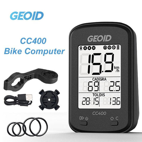 GEOID GPS Bike Computer Cycling ANT Bluetooth Bicycle Speedometer Wireless MTB Cyclocomputer Cycle Odometer Cadence Sensor IGP