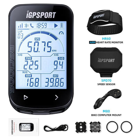 iGPSPORT BSC100S GPS Odometer Cycling Bike Computer Sensors Cycl Speedomet Riding Cycling Speedometer 2.6‘’ large screen