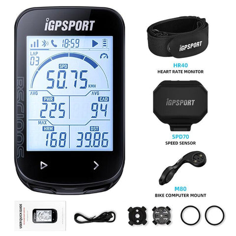 iGPSPORT BSC100S GPS Odometer Cycling Bike Computer Sensors Cycl Speedomet Riding Cycling Speedometer 2.6‘’ large screen