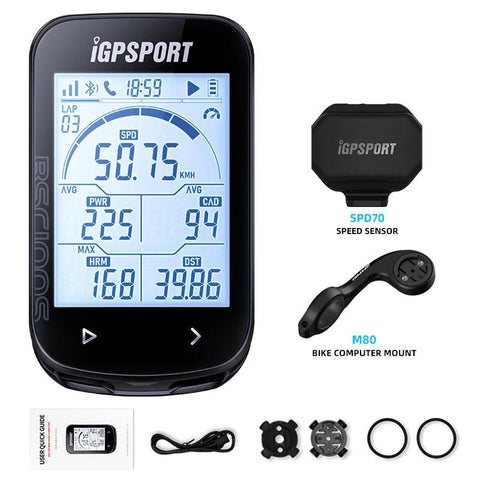 iGPSPORT BSC100S GPS Odometer Cycling Bike Computer Sensors Cycl Speedomet Riding Cycling Speedometer 2.6‘’ large screen