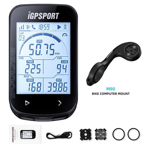 iGPSPORT BSC100S GPS Odometer Cycling Bike Computer Sensors Cycl Speedomet Riding Cycling Speedometer 2.6‘’ large screen