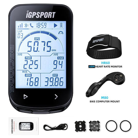 iGPSPORT BSC100S GPS Odometer Cycling Bike Computer Sensors Cycl Speedomet Riding Cycling Speedometer 2.6‘’ large screen
