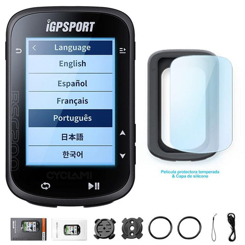 IGPSPORT BSC200 200 Wireless Bicycle Computer GPS Bike Speedometer Cycling Odometer 2.5in ANT+ APP Sync Slope Altitude