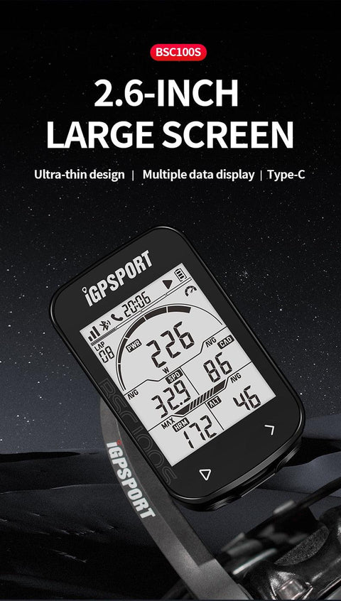IGPSPORT GPS BSC100S 100S Store Cycle bike Computer Wireless Speedometer Bicycle Digital Stopwatch Cycling Odometer
