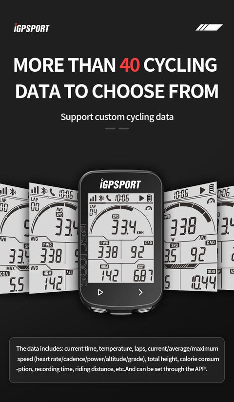 IGPSPORT GPS BSC100S 100S Store Cycle bike Computer Wireless Speedometer Bicycle Digital Stopwatch Cycling Odometer