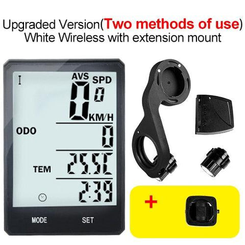 INBIKE Rainproof MTB Bike Computer Bicycle Speedometer Wireless Wired Odometer Cycling Watch LED Screen Measurable Watch IC321