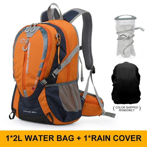 INOXTO 25L mountaineering hydrating backpack, cycling backpack, trail running, marathon, hiking backpack, 2L water bag