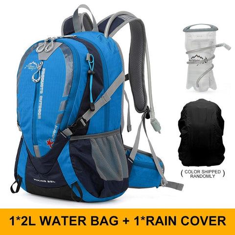 INOXTO 25L mountaineering hydrating backpack, cycling backpack, trail running, marathon, hiking backpack, 2L water bag
