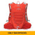INOXTO-Portable waterproof bicycle backpack, 10 liters, water bag, suitable for outdoor sports, mountaineering, hiking, hydratio