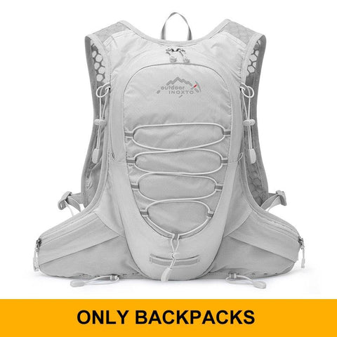 INOXTO-Portable waterproof bicycle backpack, 10 liters, water bag, suitable for outdoor sports, mountaineering, hiking, hydratio