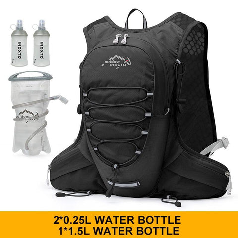 INOXTO-Portable waterproof bicycle backpack, 10 liters, water bag, suitable for outdoor sports, mountaineering, hiking, hydratio