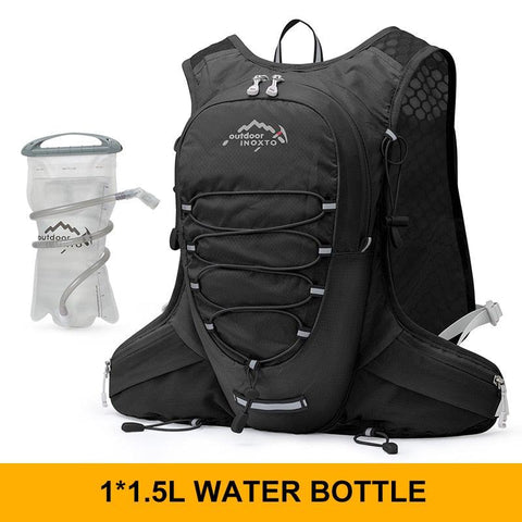 INOXTO-Portable waterproof bicycle backpack, 10 liters, water bag, suitable for outdoor sports, mountaineering, hiking, hydratio