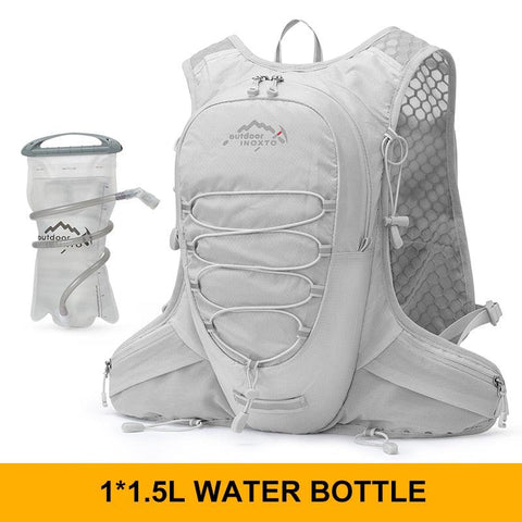 INOXTO-Portable waterproof bicycle backpack, 10 liters, water bag, suitable for outdoor sports, mountaineering, hiking, hydratio