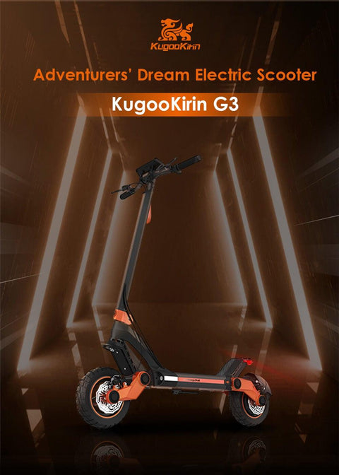 Kugoo Kirin G3 Adventurers Electric Scooter- Pre Order ( available by 25th November)