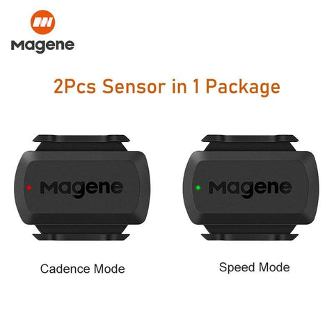 Magene Cadence Sensor Speed S3+ Speedometer ANT+ Bluetooth Computer Compatible with Garmin IGP Bryton  Bike Computer Wireless