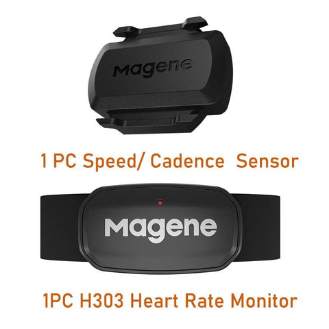 Magene Cadence Sensor Speed S3+ Speedometer ANT+ Bluetooth Computer Compatible with Garmin IGP Bryton  Bike Computer Wireless