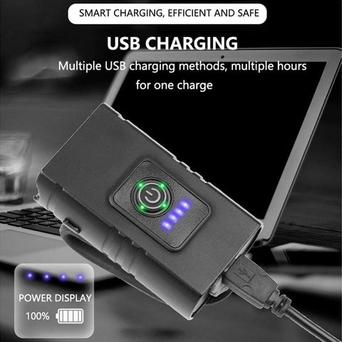 NEW LED Bicycle Light 1000LM USB Rechargeable Power Display MTB Mountain Road Bike Front Lamp Flashlight Cycling Equipment