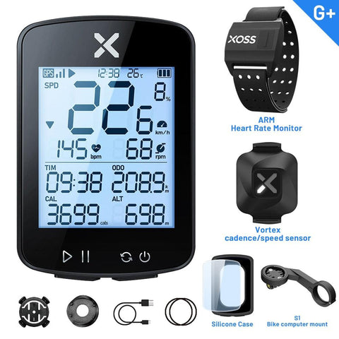 New Version xoss G+ G2 G plus Bike Computer GPS Generation 2 Cycling Wireless Speedometer Tracker Odometer Road MTB Bike ANT+