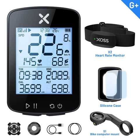 New Version xoss G+ G2 G plus Bike Computer GPS Generation 2 Cycling Wireless Speedometer Tracker Odometer Road MTB Bike ANT+