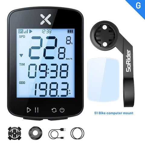 New Version xoss G+ G2 G plus Bike Computer GPS Generation 2 Cycling Wireless Speedometer Tracker Odometer Road MTB Bike ANT+