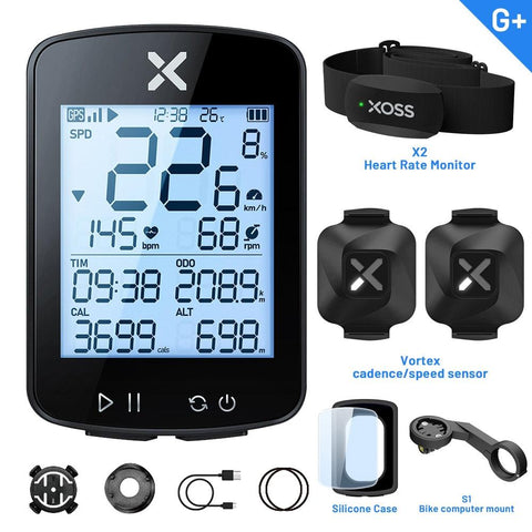 New Version xoss G+ G2 G plus Bike Computer GPS Generation 2 Cycling Wireless Speedometer Tracker Odometer Road MTB Bike ANT+