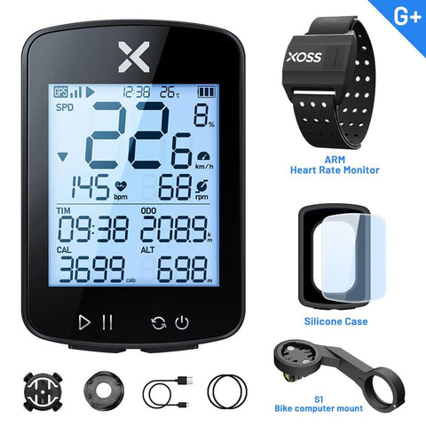 New Version xoss G+ G2 G plus Bike Computer GPS Generation 2 Cycling Wireless Speedometer Tracker Odometer Road MTB Bike ANT+