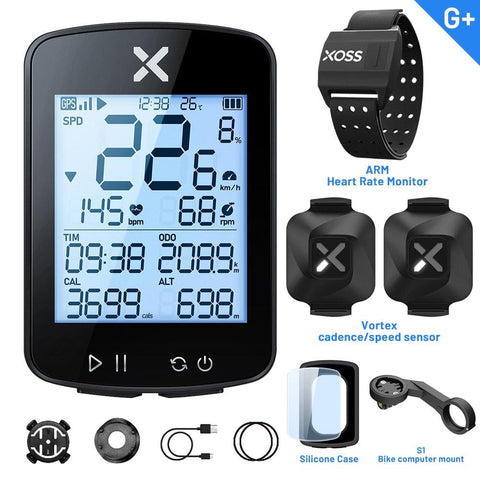 New Version xoss G+ G2 G plus Bike Computer GPS Generation 2 Cycling Wireless Speedometer Tracker Odometer Road MTB Bike ANT+