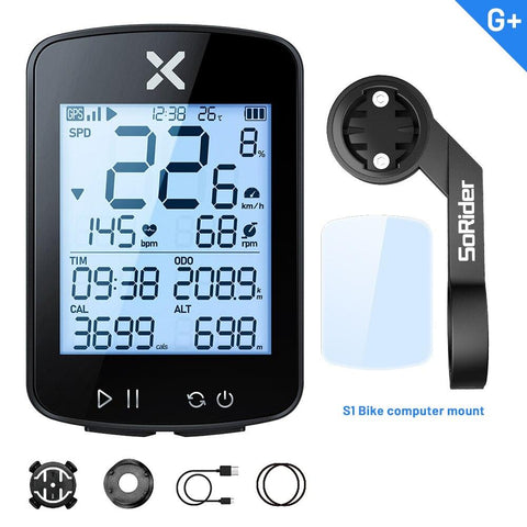 New Version xoss G+ G2 G plus Bike Computer GPS Generation 2 Cycling Wireless Speedometer Tracker Odometer Road MTB Bike ANT+