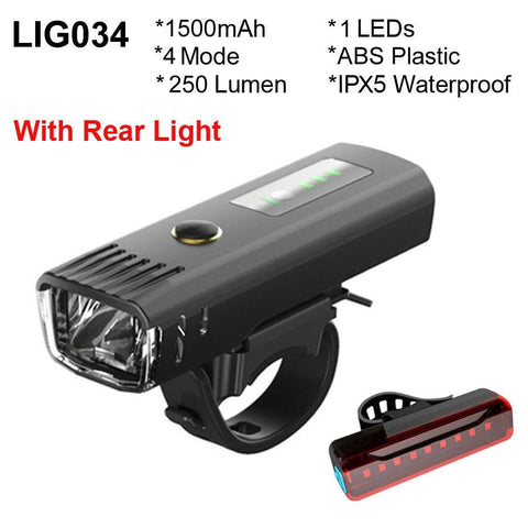 NEWBOLER Bicycle Light 3600 Lumens USB Chargeable Rainproof MTB Bike Light Set With 2 Holder 5200mAh Flashlight Bike Accessories