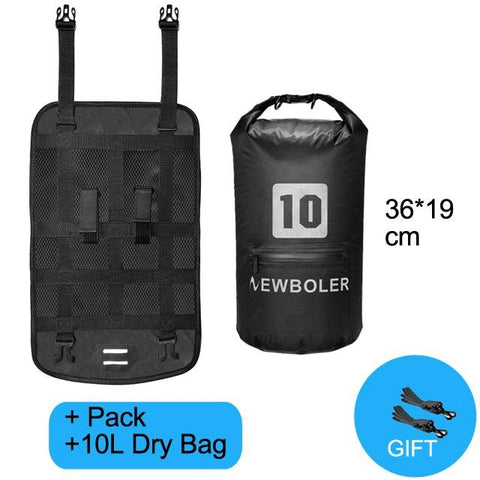 NEWBOLER Bike Front Tube Bag Waterproof Bicycle Handlebar Basket Pack Cycling Front Frame Pannier Bicycle Accessories