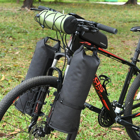 NEWBOLER Portable Waterproof Bike Fork Bag