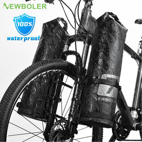 NEWBOLER Portable Waterproof Bike Fork Bag