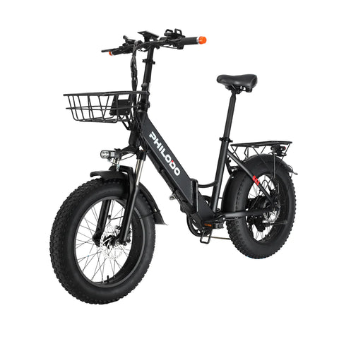 PHILODO H4 Foldable Step-Thru Fat Bike