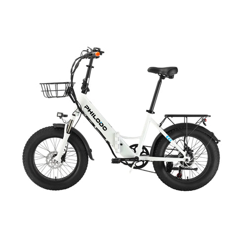 PHILODO H4 Foldable Step-Thru Fat Bike