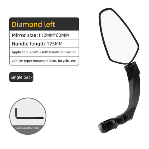 ROCKBROS Bicycle Mirror Handlebar Rear View Mirror