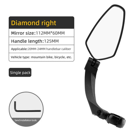 ROCKBROS Bicycle Mirror Handlebar Rear View Mirror