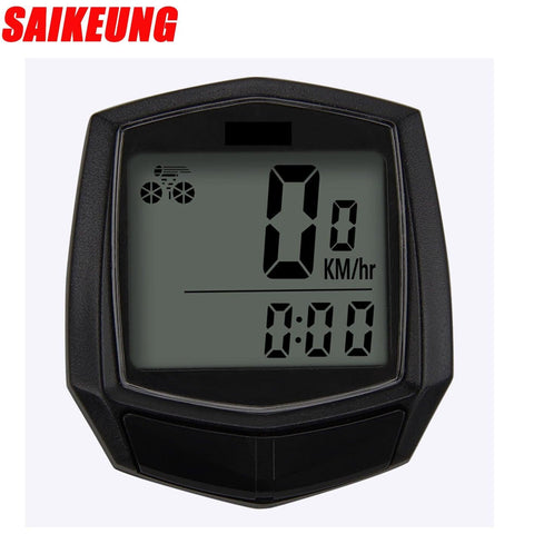 SaiKeung Bicycle Accessories Waterproof Wired Digital Bike Ride Speedometer Odometer Bicycle Cycling Speed Counter Code Table